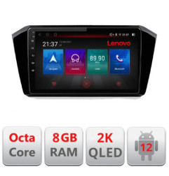 Navigatie dedicata Volkswagen Passat 2015- M-518 Octa Core Android Radio Bluetooth GPS WIFI/4G DSP LENOVO 2K 8+128GB 360 Toslin