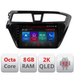 Navigatie dedicata Hyundai i20 2015-2018 M-517 Octa Core Android Radio Bluetooth GPS WIFI/4G DSP LENOVO 2K 8+128GB 360 Toslink