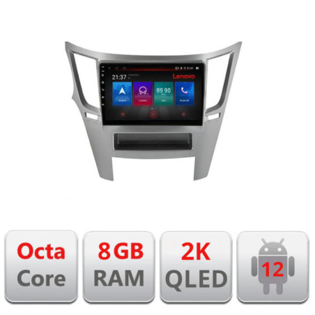 Navigatie dedicata Subaru Legacy 2010-2015 M-458 Octa Core Android Radio Bluetooth GPS WIFI/4G DSP LENOVO 2K 8+128GB 360 Toslin