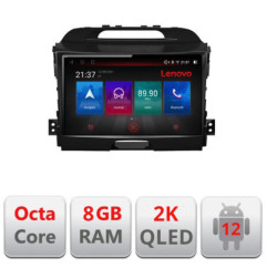 Navigatie dedicata Kia Sportage 2011-2015 M-325 Octa Core Android Radio Bluetooth GPS WIFI/4G DSP LENOVO 2K 8+128GB 360 Toslink