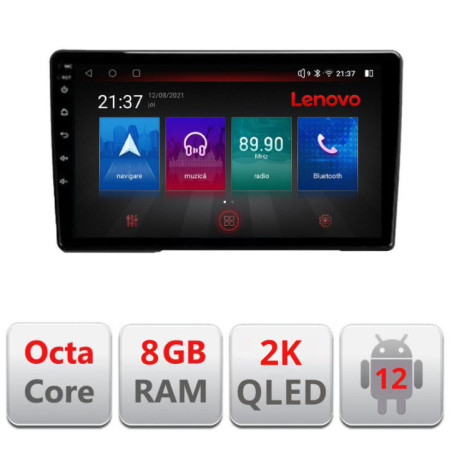 Navigatie dedicata Peugeot 308 2013-2018 M-308 Octa Core Android Radio Bluetooth GPS WIFI/4G DSP LENOVO 2K 8+128GB 360 Toslink