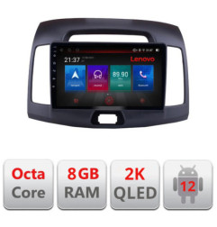 Navigatie dedicata Hyundai Elantra 2009  M-2009 Octa Core Android Radio Bluetooth GPS WIFI/4G DSP LENOVO 2K 8+128GB 360 Toslink