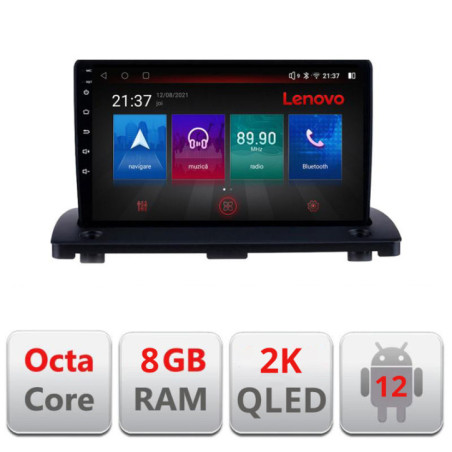 Navigatie dedicata Volvo XC90 M-173 Octa Core Android Radio Bluetooth GPS WIFI/4G DSP LENOVO 2K 8+128GB 360 Toslink