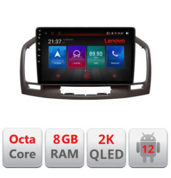 Navigatie dedicata Opel Insignia 2009-2013 M-114 Octa Core Android Radio Bluetooth GPS WIFI/4G DSP LENOVO 2K 8+128GB 360 Toslin