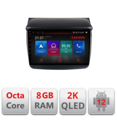 Navigatie dedicata Mitsubishi L200/Pajero 2006-2013 M-094 Octa Core Android Radio Bluetooth GPS WIFI/4G DSP LENOVO 2K 8+128GB 3