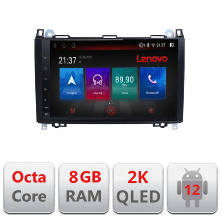 Navigatie dedicata Mercedes VW M-068 Octa Core Android Radio Bluetooth GPS WIFI/4G DSP LENOVO 2K 8+128GB 360 Toslink