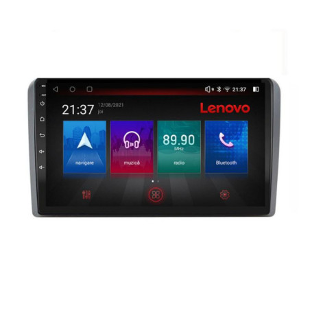 Navigatie dedicata Audi A3 8P M-049 Octa Core Android Radio Bluetooth GPS WIFI/4G DSP LENOVO 2K 8+128GB 360 Toslink