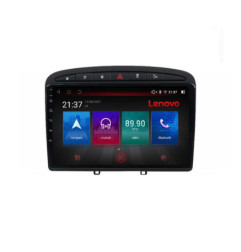 Navigatie dedicata Peugeot 308 M-038 Octa Core Android Radio Bluetooth GPS WIFI/4G DSP LENOVO 2K 8+128GB 360 Toslink