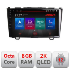 Navigatie dedicata Honda CR-V 2006-2012 M-009 Octa Core Android Radio Bluetooth GPS WIFI/4G DSP LENOVO 2K 8+128GB 360 Toslink