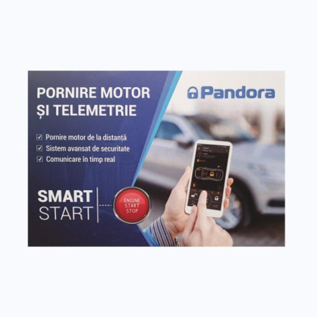 Pandora SMART START + montaj cu pornire din telefon
