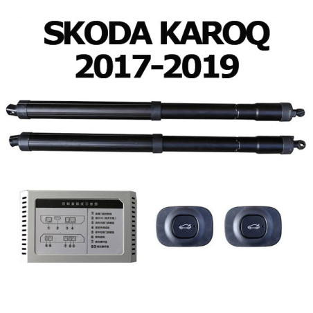 Sistem de ridicare si inchidere portbagaj automat din buton si cheie Skoda Karoq 2017-19