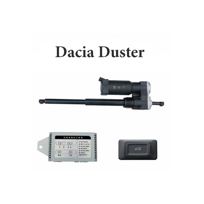 Sistem ridicare si inchidere portbagaj Dacia Duster 2018 - 2023 din buton si cheie