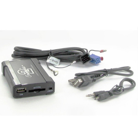 Connects2 CTASTUSB003 Interfata Audio mp3 USB/SD/AUX-IN SEAT Alhambra/Altea/Ibiza/Leon/Toledo