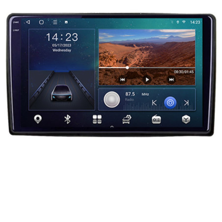 B-2din-2 Navigatie dedicata universala 2din-2  Android Ecran 2K QLED octa core 3+32 carplay android auto KIT-2din-2+EDT-E309V3-2