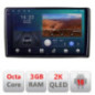 B-2din-2 Navigatie dedicata universala 2din-2  Android Ecran 2K QLED octa core 3+32 carplay android auto KIT-2din-2+EDT-E309V3-2