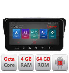 Navigatie dedicata Skoda Rapid Seat Toledo 2013+ Android radio gps internet Lenovo Octa Core 4+64 LTE ecran de 10.33' wide Kit-rapid+EDT-E511-PRO