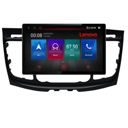 Navigatie dedicata Ford Transit 2019- varianta cu radio cd simplu  Lenovo ecran 13" 2K 8+128 Android Waze USB Navigatie 4G 360 Toslink Youtube Radio KIT-transit-2019-a+EDT-E513-PRO