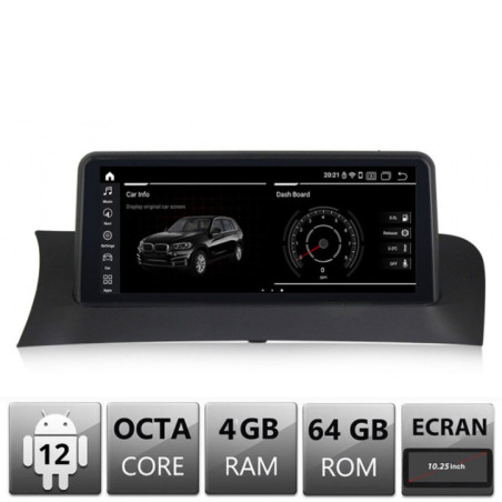 Navigatie dedicata BMW X3 X4 F25 F26 2012-2015 cu ecran NBT Android ecran 10.25" 4+64 4G BT