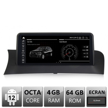 Navigatie dedicata BMW X3 X4 F25 F26 2012-2015 cu ecran NBT Android ecran 12.3" 4+64 4G BT