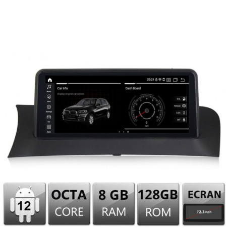 Navigatie dedicata BMW X3 X4 F25 F26 2012-2015 cu ecran NBT Android ecran 12.3" 8+128 4G BT