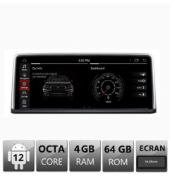 Navigatie dedicata BMW X5 X6 E70 E71 2009-2012 cu ecran CIC Android ecran 10.25" 4+64 4G BT