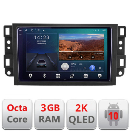 Navigatie dedicata Chevrolet Captiva B-020  Android Ecran 2K QLED octa core 3+32 carplay android auto KIT-020+EDT-E309V3-2K