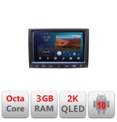 Navigatie dedicata VW Touareg 2004-2010  Android Ecran 2K QLED octa core 3+32 carplay android auto KIT-042-v2+EDT-E309V3-2K