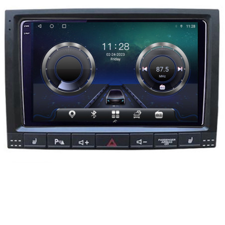 Navigatie dedicata VW Touareg 2004-2010 Android Octa Core Ecran 2K QLED GPS  4G 4+32GB 360 KIT-042-v2+EDT-E409-2K