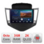 Navigatie dedicata Chevrolet Cruze B-045  Android Ecran 2K QLED octa core 3+32 carplay android auto KIT-045+EDT-E309V3-2K