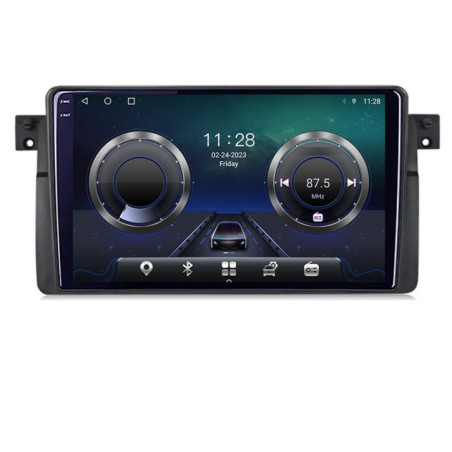 Navigatie dedicata BMW Seria 3 E46 C-052 Android Octa Core Ecran 2K QLED GPS  4G 4+32GB 360 KIT-052+EDT-E409-2K