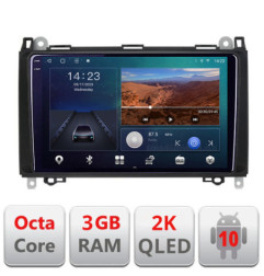 Navigatie dedicata Mercedes VW B-068  Android Ecran 2K QLED octa core 3+32 carplay android auto KIT-068+EDT-E309V3-2K