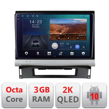 Navigatie dedicata Opel Astra J Quad Core B-072  Android Ecran 2K QLED octa core 3+32 carplay android auto KIT-072+EDT-E309V3-2K