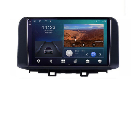 Navigatie dedicata Hyundai Kona B-1058  Android Ecran 2K QLED octa core 3+32 carplay android auto KIT-1058+EDT-E310V3-2K