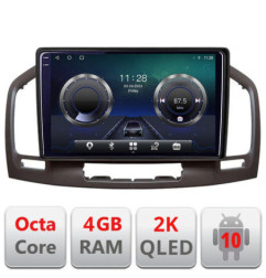 Navigatie dedicata Opel Insignia 2009-2013 C-114 Android Octa Core Ecran 2K QLED GPS  4G 4+32GB 360 KIT-114+EDT-E409-2K