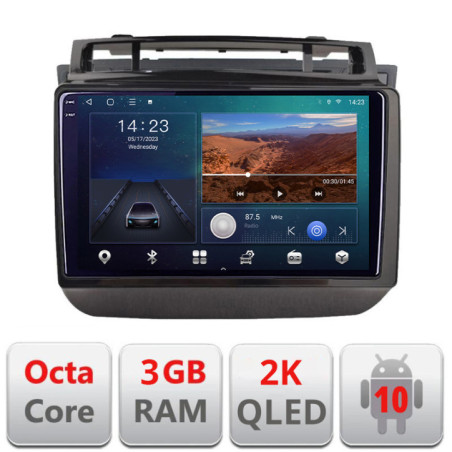Navigatie dedicata VW Touareg 2012-2019 B-1142  Android Ecran 2K QLED octa core 3+32 carplay android auto KIT-1142+EDT-E309V3-2K
