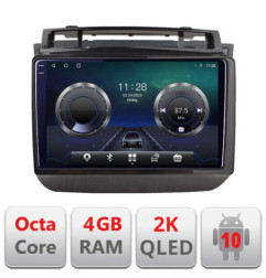 Navigatie dedicata VW Touareg 2012-2019 C-1142 Android Octa Core Ecran 2K QLED GPS  4G 4+32GB 360 KIT-1142+EDT-E409-2K
