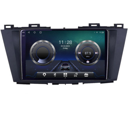 Navigatie dedicata Mazda 5 2010- C-117 Android Octa Core Ecran 2K QLED GPS  4G 4+32GB 360 KIT-117+EDT-E409-2K