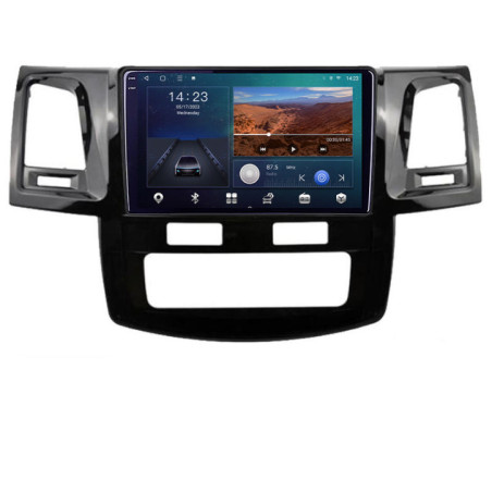 Navigatie dedicata Toyota Hilux 2008-2014 B-143  Android Ecran 2K QLED octa core 3+32 carplay android auto KIT-143+EDT-E309V3-2K