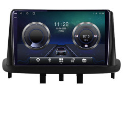 Navigatie dedicata Renault Megane 3 Fluence C-145 Android Octa Core Ecran 2K QLED GPS  4G 4+32GB 360 KIT-145+EDT-E409-2K