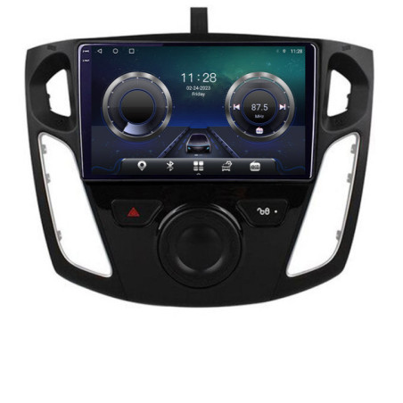 Navigatie dedicata Ford Focus C-150 Android Octa Core Ecran 2K QLED GPS  4G 4+32GB 360 KIT-150+EDT-E409-2K