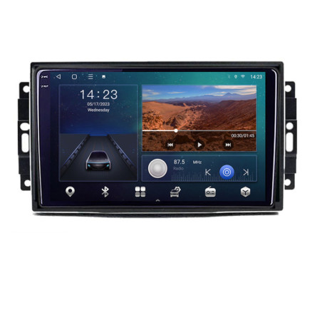 Navigatie dedicata Chrysler Jeep B-202  Android Ecran 2K QLED octa core 3+32 carplay android auto KIT-202+EDT-E310V3-2K