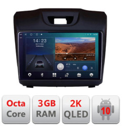 Navigatie dedicata Isuzu D-Max Quad Core B-2234  Android Ecran 2K QLED octa core 3+32 carplay android auto KIT-2234+EDT-E309V3-2K
