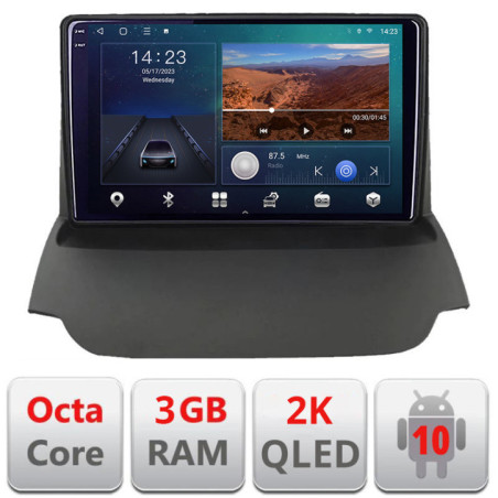 Navigatie dedicata Ford Ecosport 2013-2016 B-232  Android Ecran 2K QLED octa core 3+32 carplay android auto KIT-232+EDT-E309V3-2K