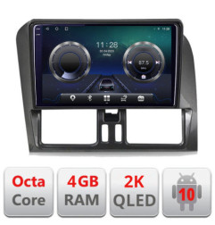 Navigatie dedicata Volvo XC60 C-272 Android Octa Core Ecran 2K QLED GPS  4G 4+32GB 360 KIT-272+EDT-E409-2K