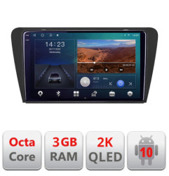 Navigatie dedicata Skoda Octavia 3 B-279  Android Ecran 2K QLED octa core 3+32 carplay android auto KIT-279+EDT-E310V3-2K