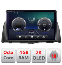 Navigatie dedicata Kia Optima 2016- Manual C-345 Android Octa Core Ecran 2K QLED GPS  4G 4+32GB 360 KIT-345+EDT-E410-2K