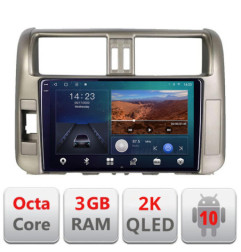 Navigatie dedicata Toyota Prado 2010-2013 B-347  Android Ecran 2K QLED octa core 3+32 carplay android auto KIT-347+EDT-E310V3-2K