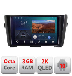 Navigatie dedicata Nissan Qashqai B-353  Android Ecran 2K QLED octa core 3+32 carplay android auto KIT-353+EDT-E309V3-2K