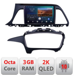 Navigatie dedicata Hyundai Sonata B-417  Android Ecran 2K QLED octa core 3+32 carplay android auto KIT-417+EDT-E309V3-2K