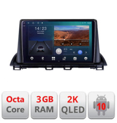 Navigatie dedicata Mazda 3 2014-2019  B-463  Android Ecran 2K QLED octa core 3+32 carplay android auto KIT-463+EDT-E309V3-2K